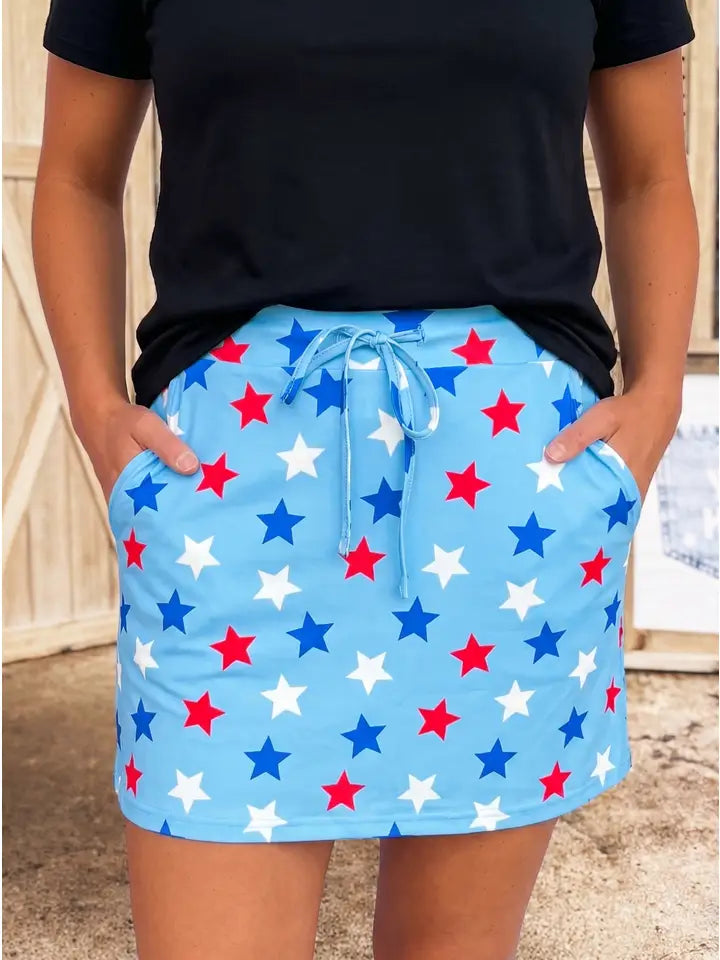 4th of July Skort