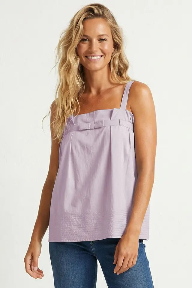 Little Bow Sleeveless Tank